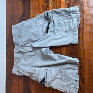 WearFirst Vintage Men's Cargo Shorts Gray Size‎ 34 Multiple Pockets